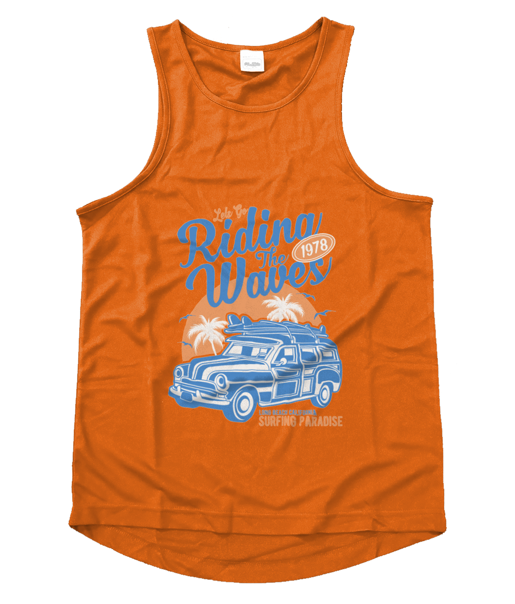 Riding The Waves - Men's Cool Vest