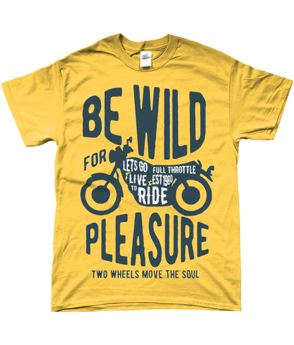 Be Wild - Ringgesponnenes T-Shirt