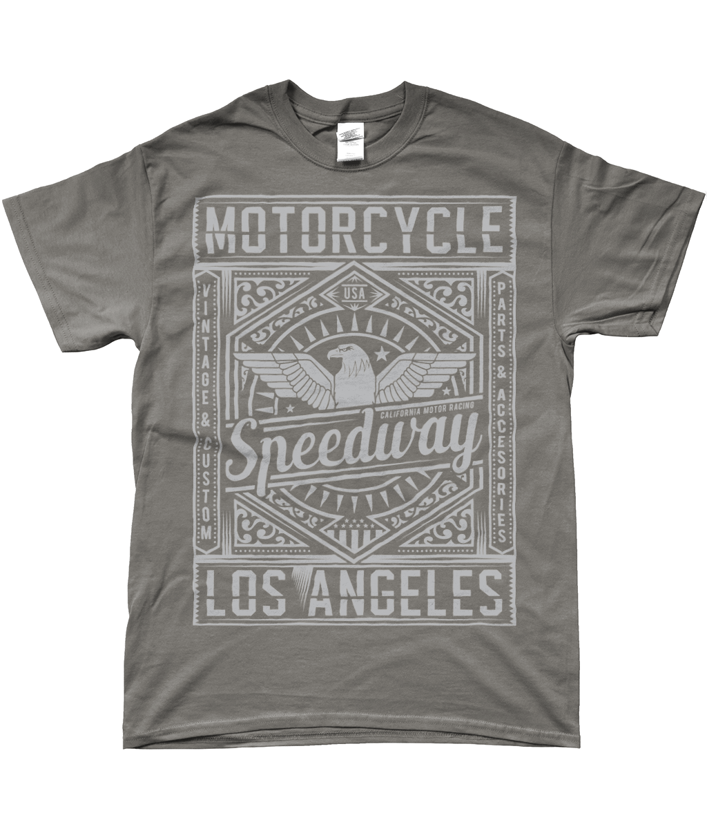 Motorcycle Speedway - Gildan SoftStyle® Ringspun T-Shirt