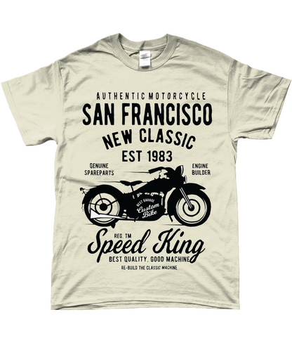 San Francisco Motorrad - Gildan SoftStyle® Ringspun T-Shirt