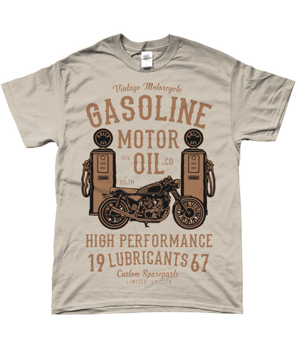 Benzin-Motoröl - SoftStyle Ringspun T-Shirt