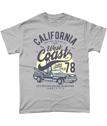 California West Coast – Gildan Heavy Cotton T-Shirt - Vitesse T-Shirts UK