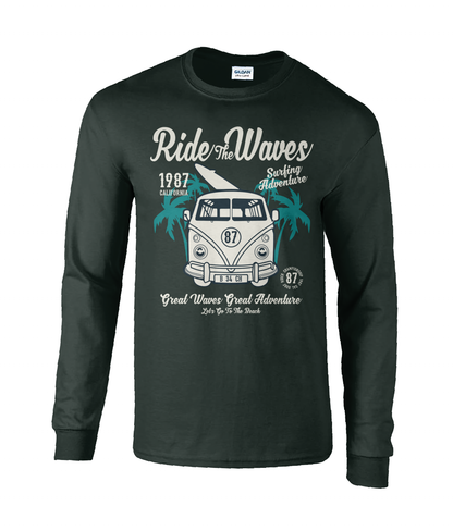 Ride The Waves - Ultra Cotton Long Sleeve T-Shirt