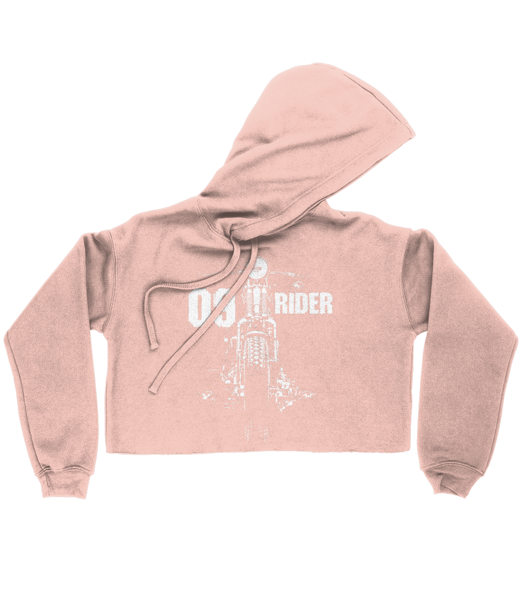 09 Rider - Bella Ladies Cropped Hoodie