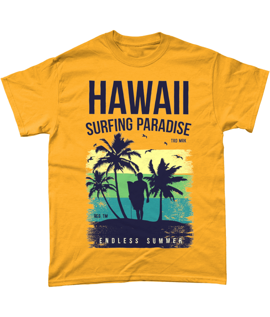 Hawaii Endless Summer – Gildan Heavy Cotton T-Shirt - Vitesse T-Shirts UK