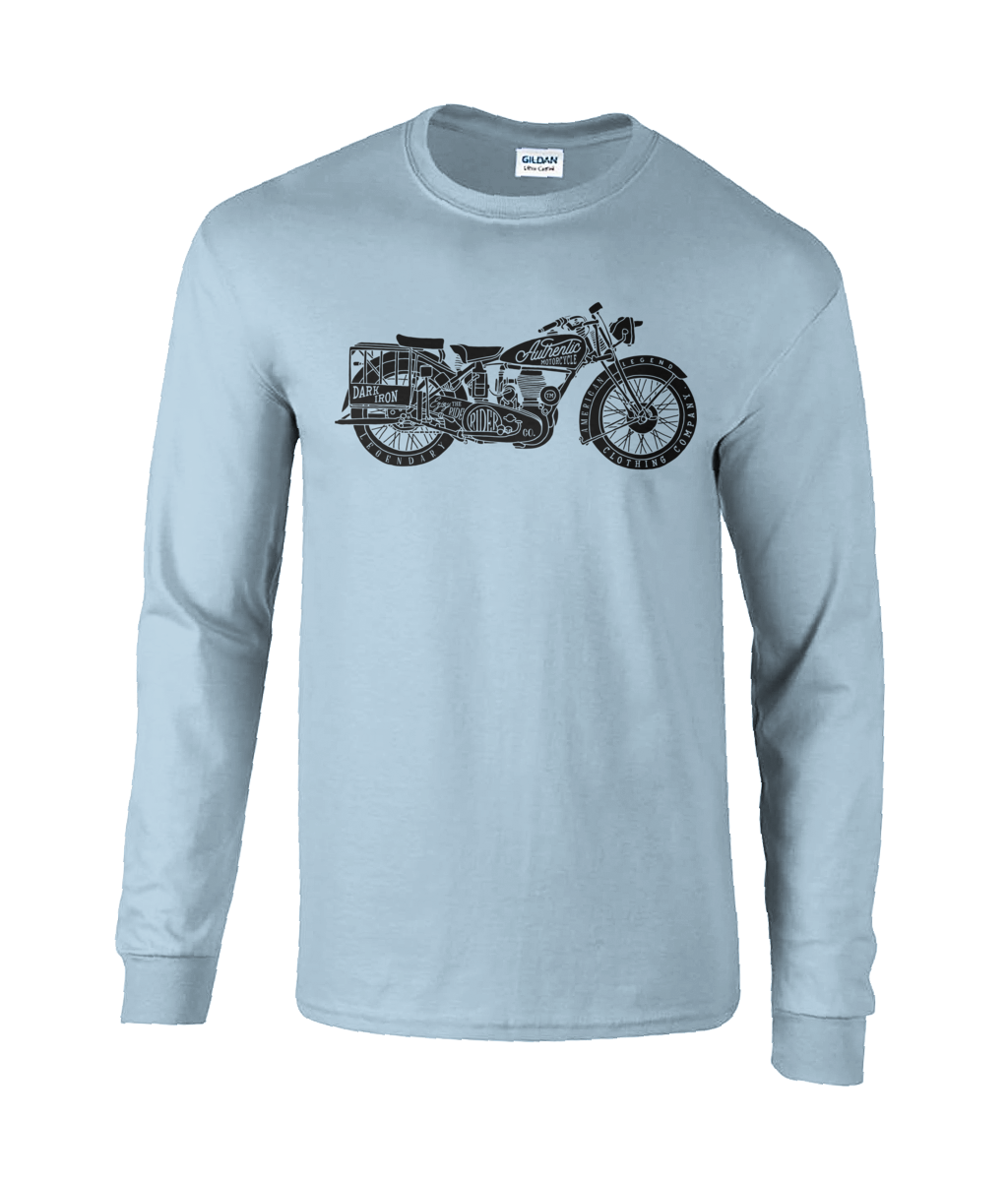 Enjoy The Ride - Black - Ultra Cotton® Long Sleeve T-Shirt - Vitesse T-Shirts UK