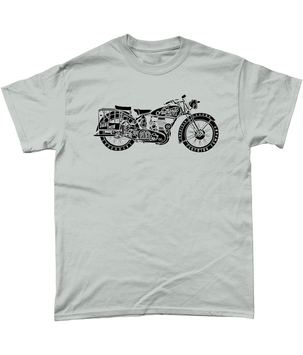 Enjoy The Ride – Schwarz – Gildan T-Shirt aus schwerer Baumwolle