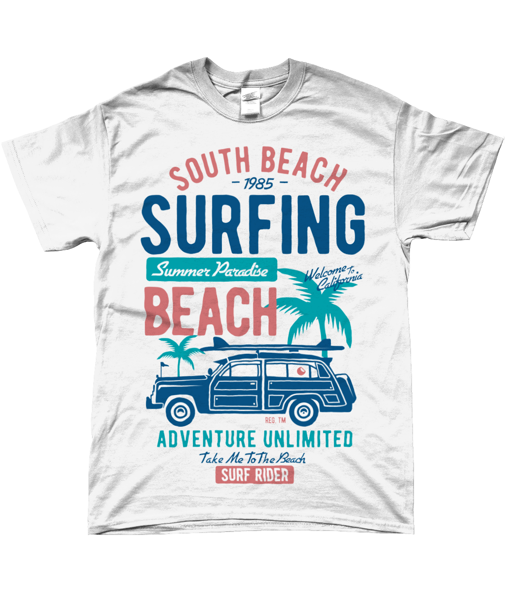 South Beach v2 - T-shirt filé à anneaux SoftStyle