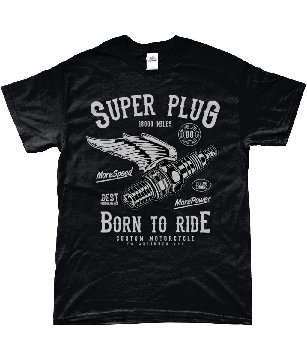 Super Plug - SoftStyle Ringspun T-Shirt