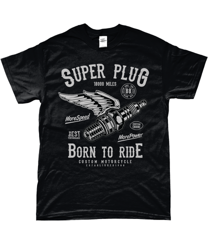 Super Plug - SoftStyle Ringspun T-Shirt