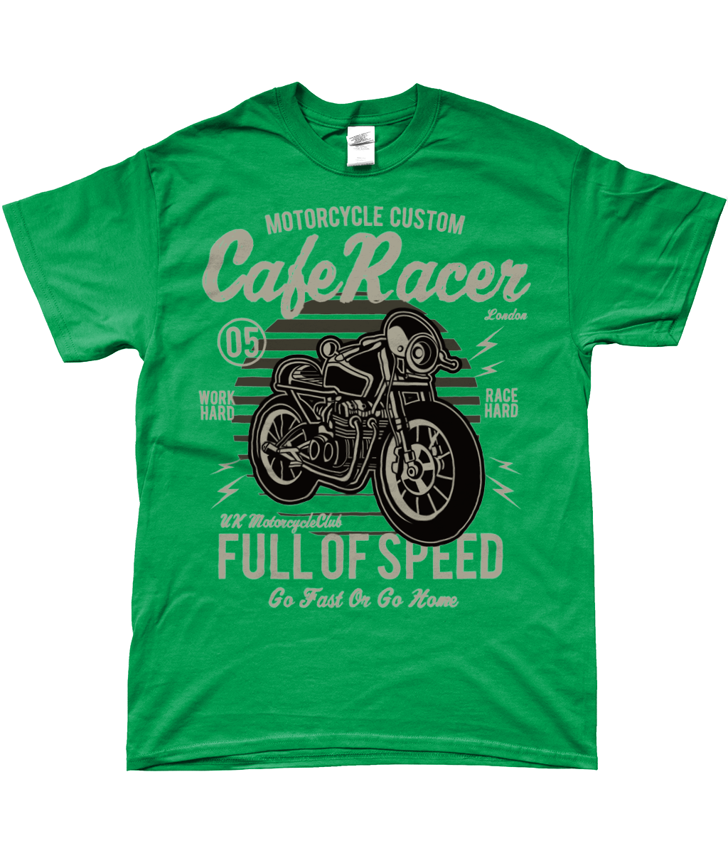 Café Racer v1 - T-shirt Gildan SoftStyle® Ringspun