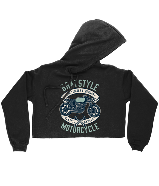 Brat Style - Bella Ladies Cropped Hoodie