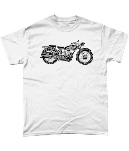 Enjoy The Ride - Black - Gildan Heavy Cotton T-Shirt