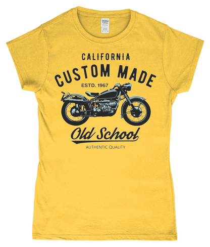 Custom Made - Gildan SoftStyle® Ladies Fitted Ringspun T-Shirt - Vitesse T-Shirts UK