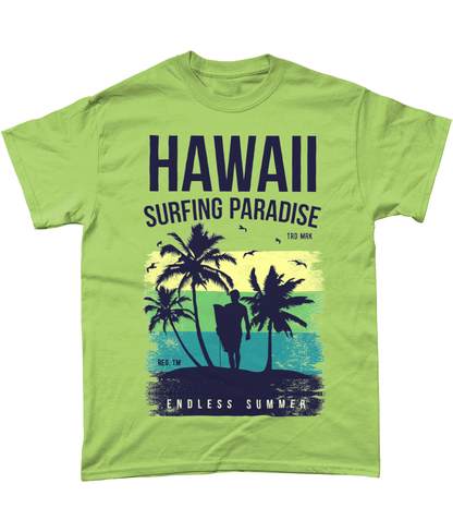 Hawaii Endless Summer – Gildan Heavy Cotton T-Shirt - Vitesse T-Shirts UK