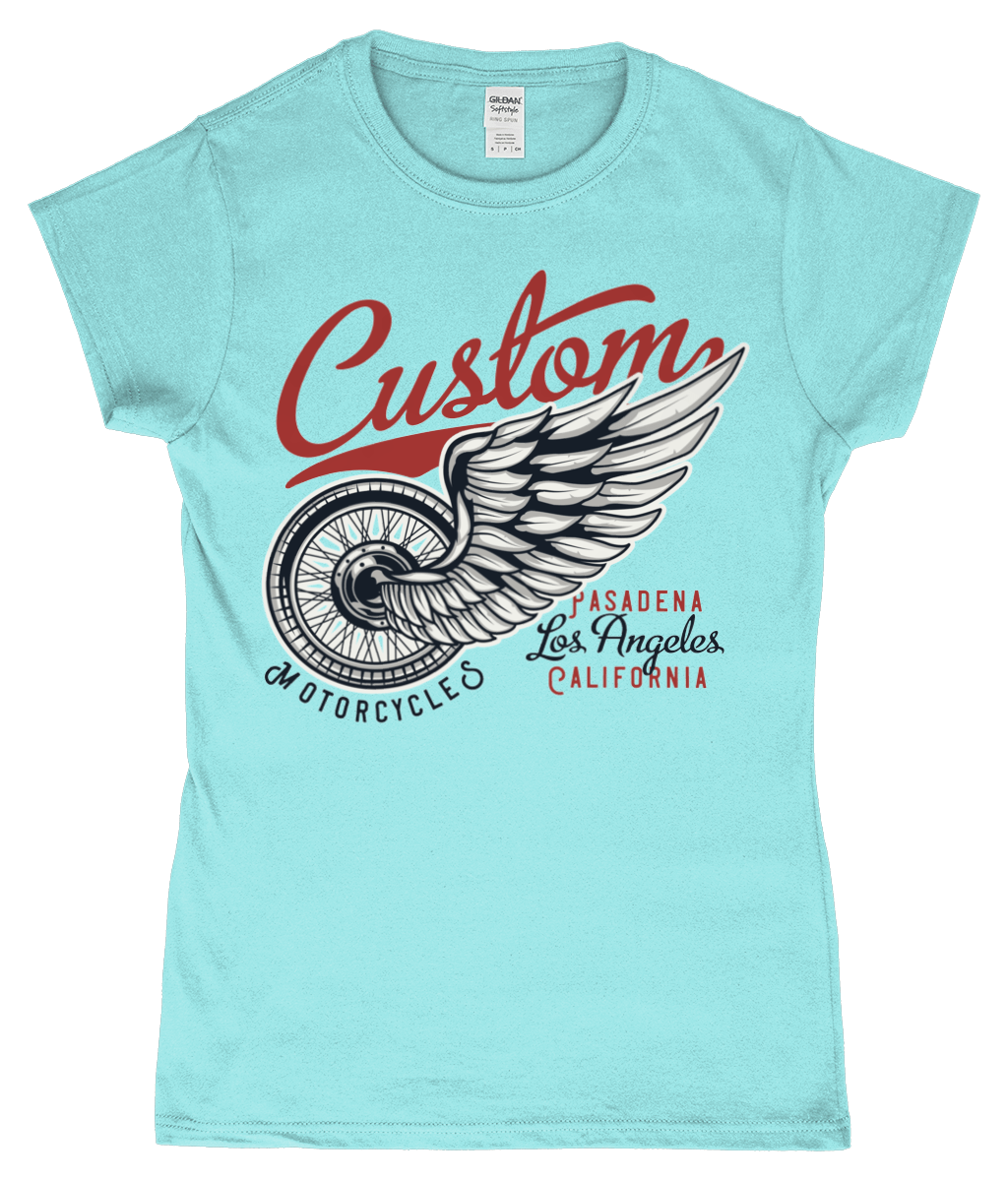 Custom – Gildan SoftStyle® Ladies Fitted Ringspun T-Shirt - Vitesse T-Shirts UK