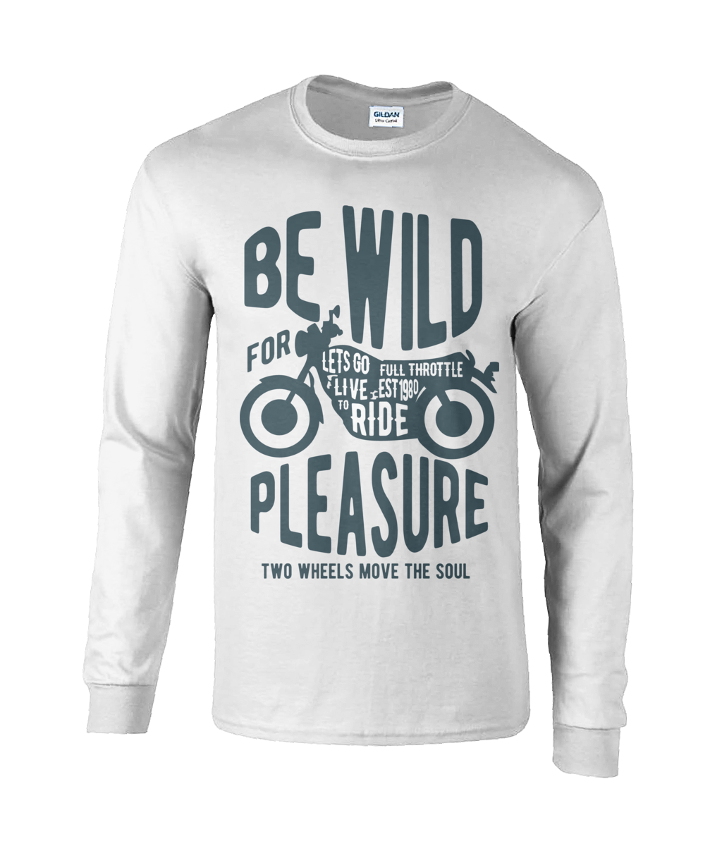 Be Wild - Langarm-T-Shirt aus Ultra Cotton®