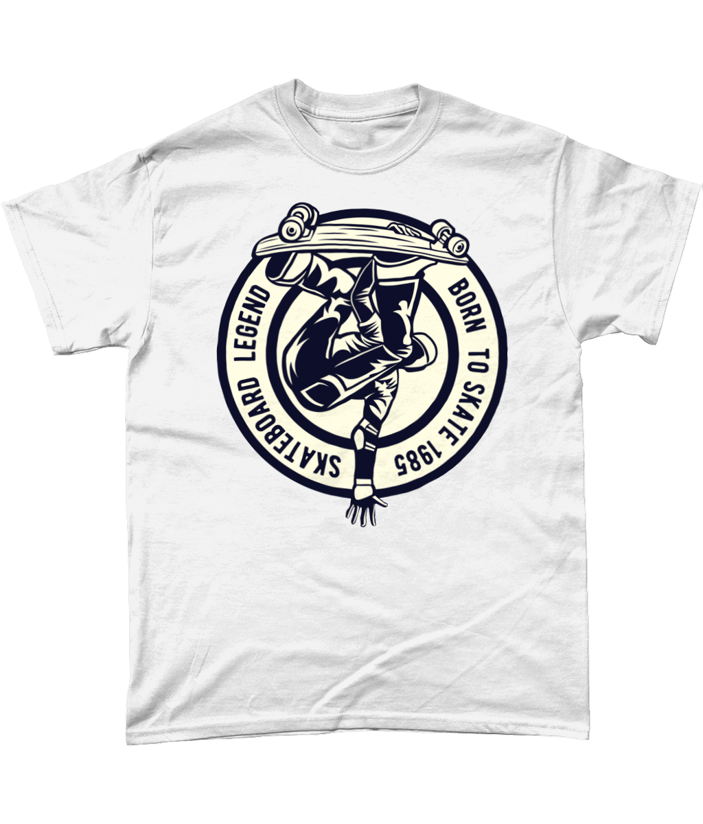 Skateboard Legend – Gildan Heavy Cotton T-Shirt - Vitesse T-Shirts UK