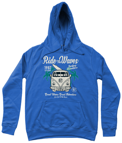 Ride The Waves – AWDis Girlie College Hoodie