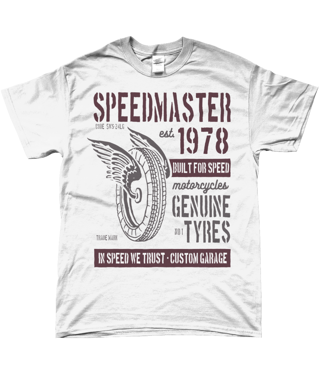 Speed ​​Master - T-shirt Gildan SoftStyle® en fil filé à l'anneau