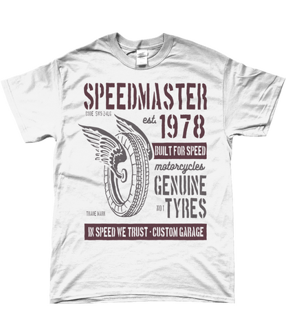 Speed ​​Master - T-shirt Gildan SoftStyle® en fil filé à l'anneau