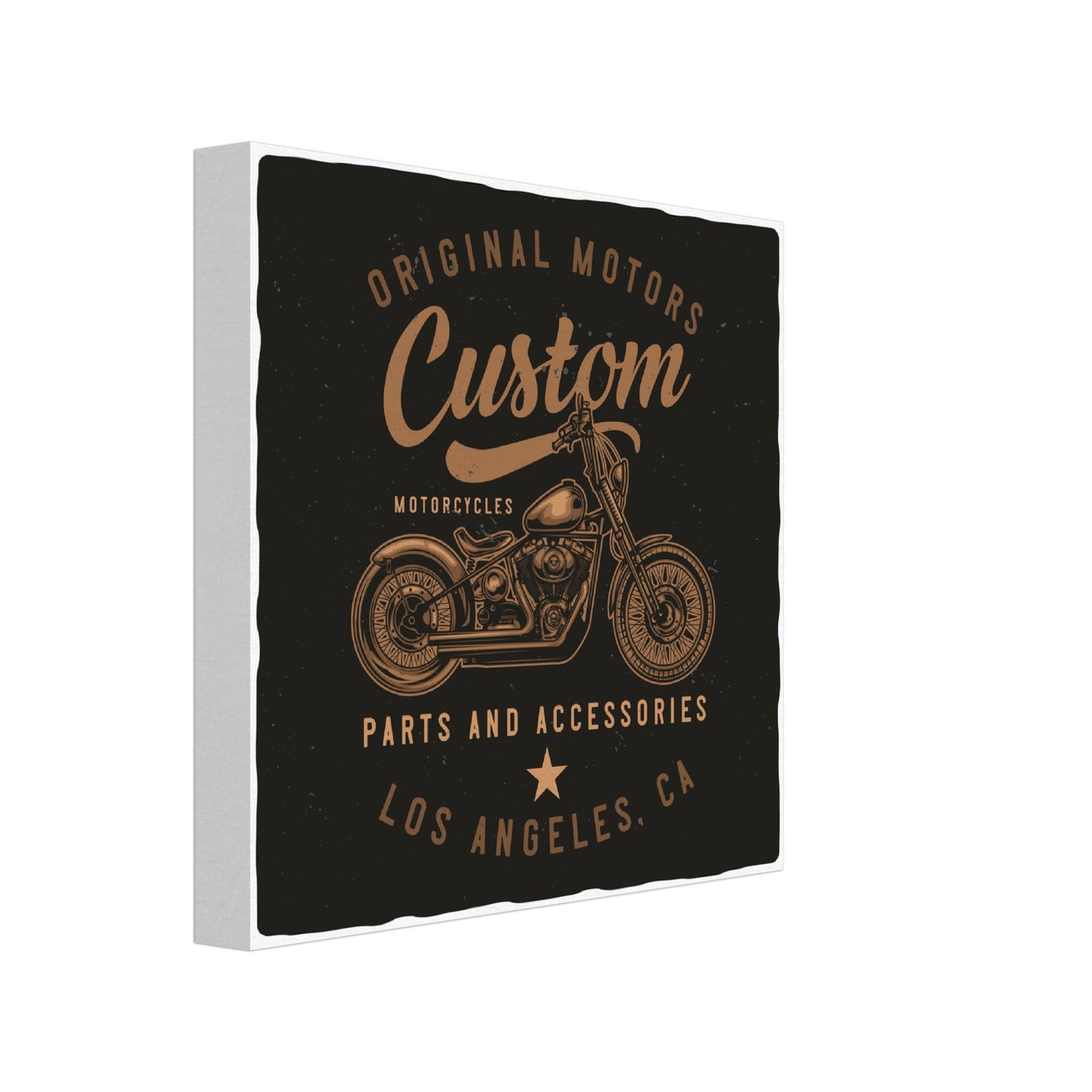 Custom Motorcycles - Canvas