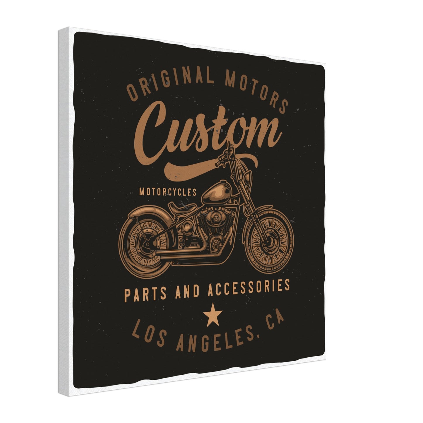 Custom Motorcycles - Canvas