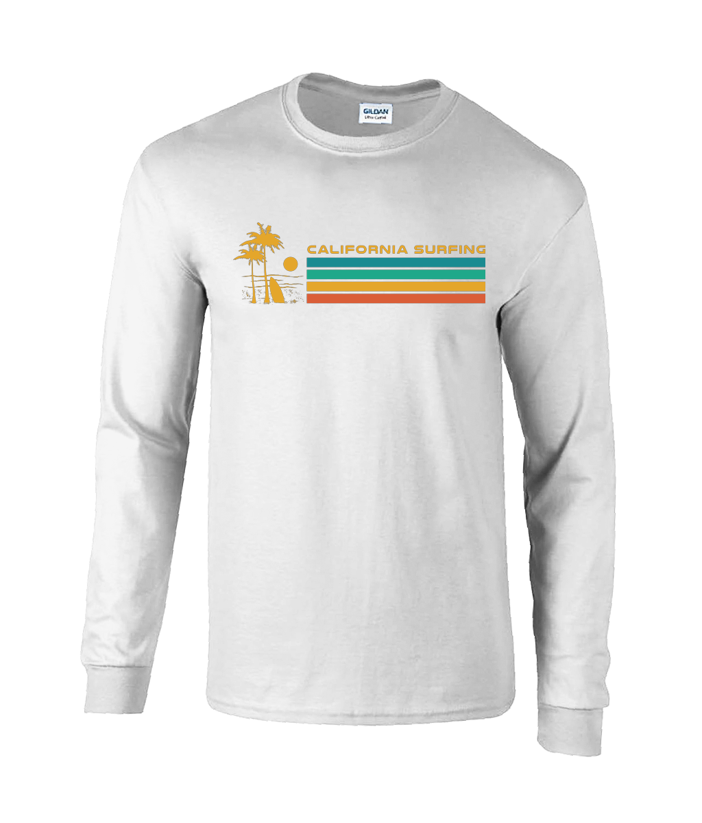 California Surfing - Gildan Ultra Cotton® Long Sleeve T-Shirt