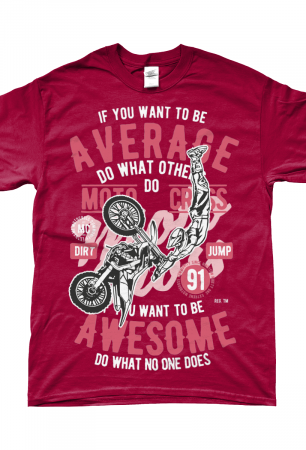 Awesome Motocross – Gildan SoftStyle® Ringspun T-Shirt